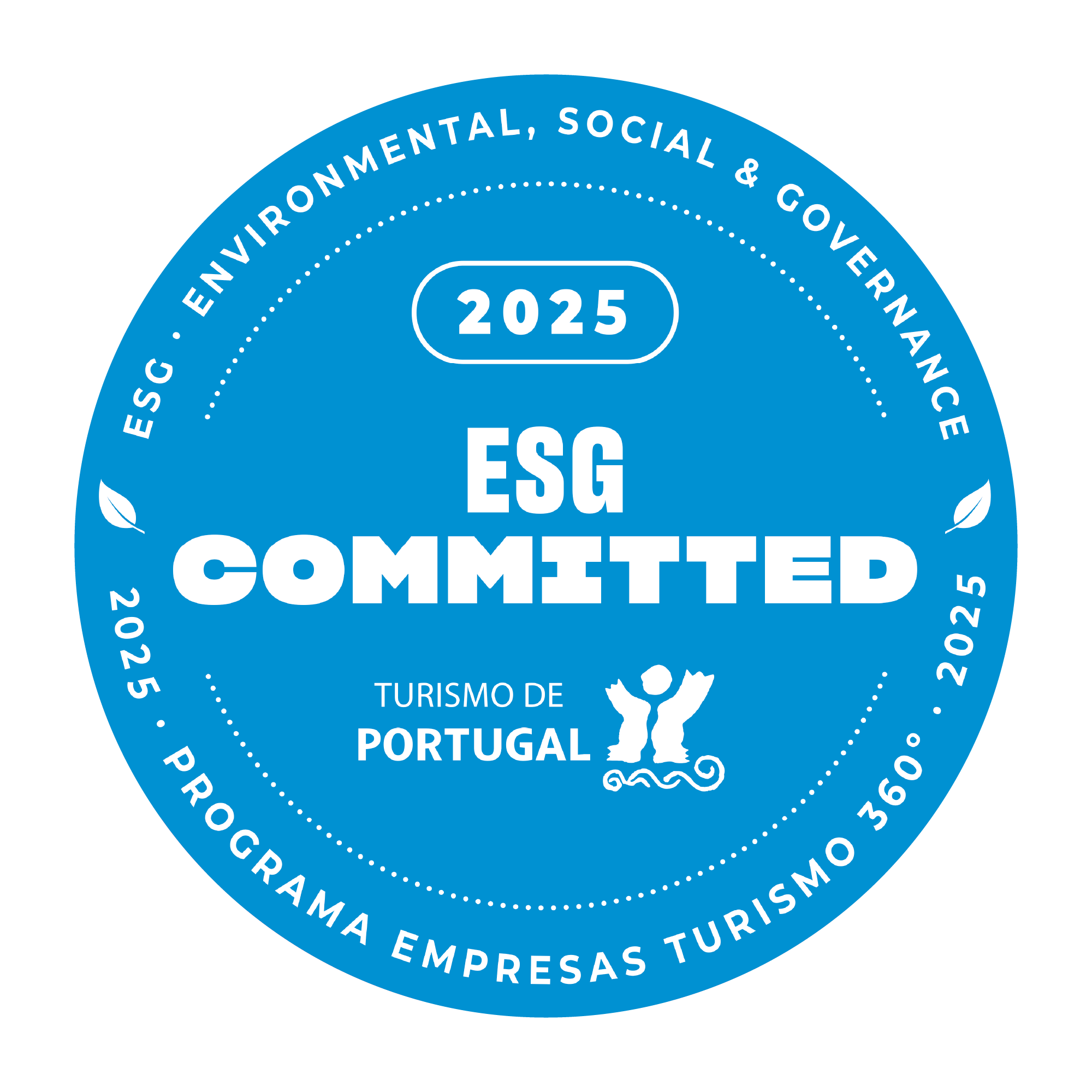 Selo ESG Commited - NML Turismo - Consultoria e Incentivos para o Turismo e Hotelaria