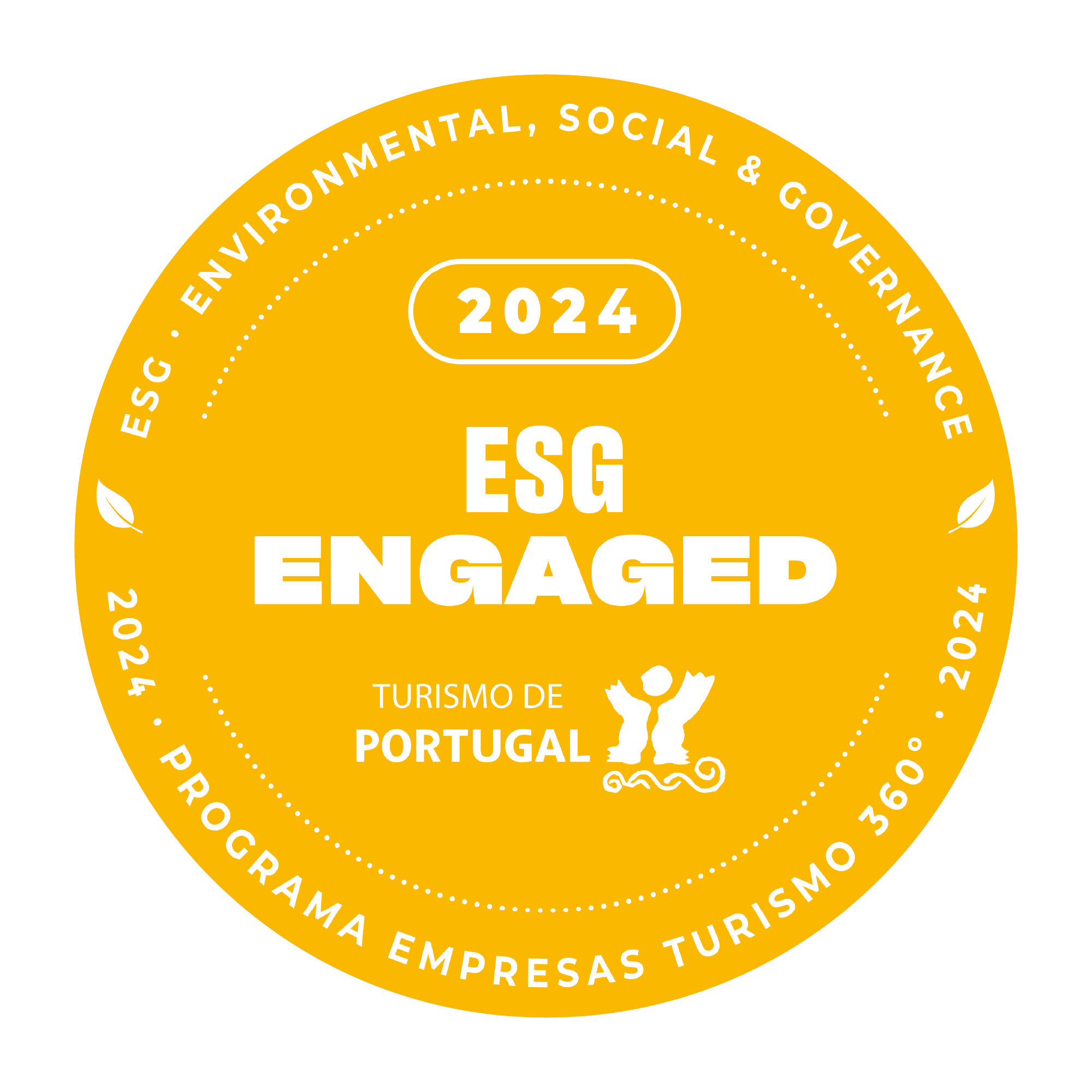 Selo ESG Engaged - NML Turismo - Consultoria e Incentivos para o Turismo e Hotelaria