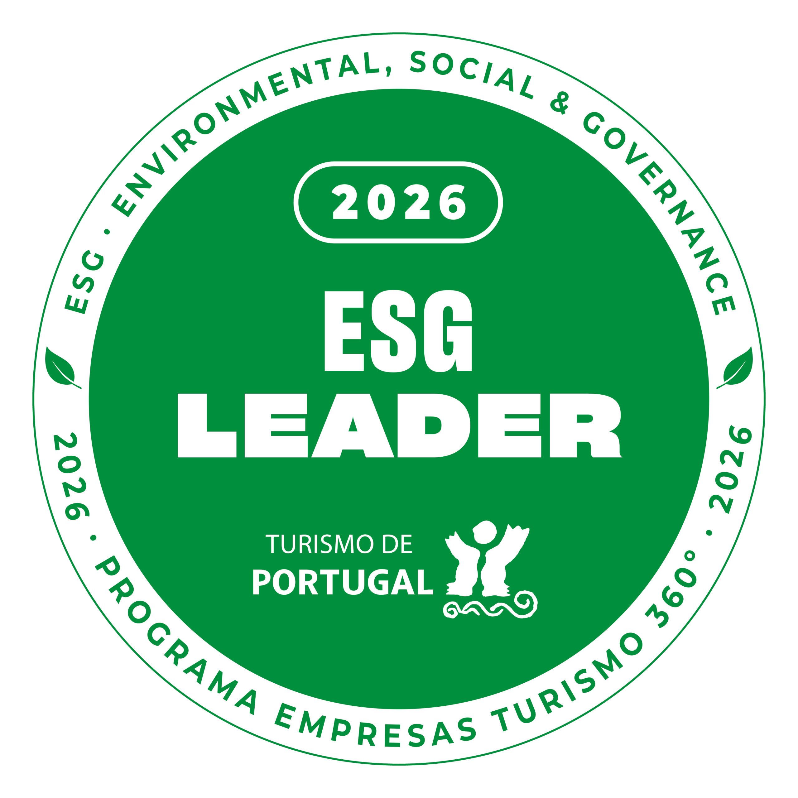 Selo ESG Leader - NML Turismo - Consultoria e Incentivos para o Turismo e Hotelaria